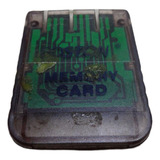 Memory Card 1 Mega Playstation 1 Ps1 Psone Cinza Escuro