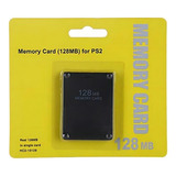 Memory Card 128 Mb Playstation 2 Ps2 Lacrado