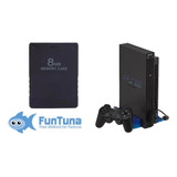 Memory Card 8 Mb Ps2 Com Opl Opentuna + Ps2 Fat