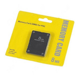 Memory Card 8mb Cartão Memória Salvar Playstaion 2 Ps2 Pla