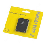 Memory Card 8mb Cartão Memória Salvar Playstaion 2 Ps2 Play2