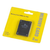 Memory Card 8mb Para Playstation 2 Ps2 Cartõa De Memoria Pro