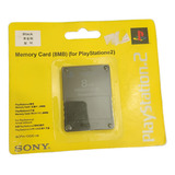 Memory Card 8mb Preto Ps2 Lacrado