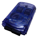 Memory Card Sega Dreamcast 2mb Azul Transparente