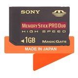 Memory Stick Pro Duo 1gb / Psp Sony