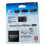 Memory Stick Pro Duo 8gb / Psp Sony Novo Lacrado