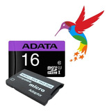 Memory Stick Pro Duo Adaptador + Cartão 16gb / Psp Sony