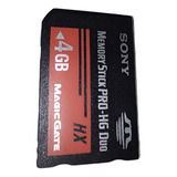 Memory Stick Sony Pro-hg Duo 4gb C/full Hd Magic Gate P/ Hx1