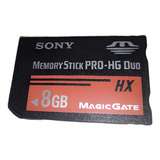 Memory Stick Sony Pro-hg Duo 8gb C/full Hd Magic Gate P/ Hx1