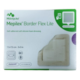 Mepilex Border Flex Lite 7,5cmx7,5cm- Caixa C/ 5 - Molnlycke
