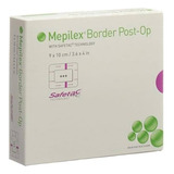 Mepilex Border Post-op 9x10cm Curativo Pós-op - 5 Unidades