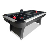 Mesa Air Hockey Ahead Sports Profissional Preto E Branco 