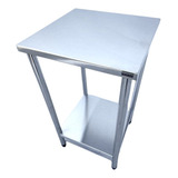 Mesa Bancada Inox 50x50 1 Base