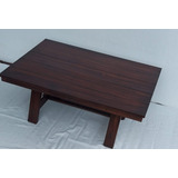 Mesa Centro Retangular Madeira Jacarandá 94,5x65,5cm