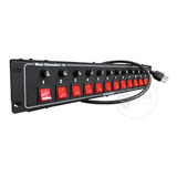 Mesa Chaveadora Régua Extensão 12 Tomadas Cbi Iluminação'4kw 110v/220v