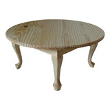Mesa De Centro Inglesa Madeira Pés Luís Xv Modelo Clássico