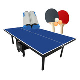 Mesa De Ping Pong Mdf 18mm 1084 Klopf + Kit Completo 5091