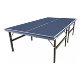 Mesa De Ping Pong Procopio Sport 010230 Fabricada Em Mdf Cor Azul