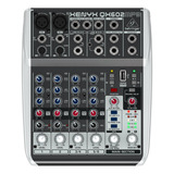 Mesa De Som Behringer Xenyx Qx602 Efx Mp3 6 Canais