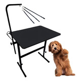 Mesa De Tosa Pet Com Regulagem De Altura 90x60 Cores Bravura Pet