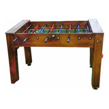 Mesa De Totó Pebolim Em Madeira + 5 Bolinhas
