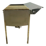 Mesa Desoperculadora Mel 32 Quadros Com Aba E Peneira Inox