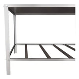 Mesa Inox 120cm Para Hostpital Profissional