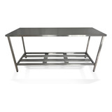 Mesa Inox Nortinox 190cm X 70cm X 90cm