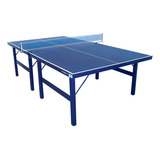 Mesa Ping Pong Tenis De Mesa 15 Mm Procópio Nova Cx Lacrada Cor Azul