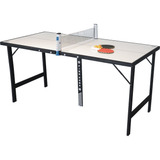 Mesa Ping-pong Portátil C/kit 1 Rede 2 Raquetes 3 Bolinhas