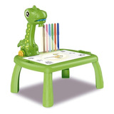 Mesa Projetora Dinossauro Colorir Desenhar Infantil Criativa