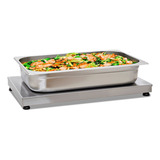 Mesa Quente Food Express Pratos Aquecidos - Inox -110v