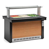 Mesa Refrigerada Gbrf-140 Pr /220v 60hz Gelopar Ji