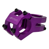 Mesa Suporte De Guidão Bike Mtb Gta Alumínio 31.8mm Colorido Comprimento 45 Mm Cor Violeta