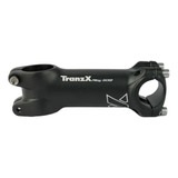 Mesa Suporte De Guidão Tranz X Preta Speed Mtb 100mm 25.4