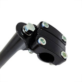 Mesa Suporte Guidão Cross 21.1 Tampa Alumínio 4 Parafuso Comprimento 40 Mm Cor Preto