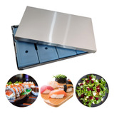 Mesa Térmica Fria Buffet Self Service Frio 4 Gelo X Gg Inox