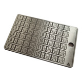 Metal Wallet Bitcoin Bip39 Carteira De Inox Inoxidável 304