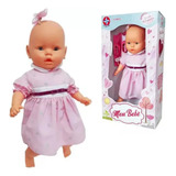 Meu Bebe Boneca Grande Com Vestido Rosa E Cheirinho Estrela
