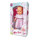 Meu Bebe Boneca Grande Com Vestido Rosa E Cheirinho Estrela