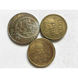 México- 20 Pesos 1982 E 100 Pesos 1985 E 1988 Frete Grátis
