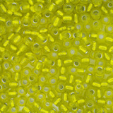 Miçanga - 6/0 - Amarelo Transparente - 500 Gramas