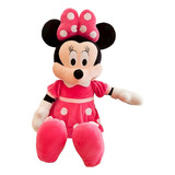 Mickey Minnie Mouse Pelúcia Infantil Vermelho Rosa