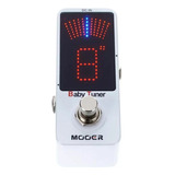 Micro Pedal Mooer Profissional Baby Tuner Mtu1 True Bypass