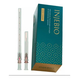 Microcânula Injebio 22g X 70mm Semi-flexível Graduada Cx 10u