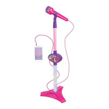 Microfone Barbie Dreamtopia Com Pedestal Mp3 Player Fun