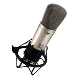 Microfone Behringer B-2 Pro Condensador Cardióide Cor Dourado