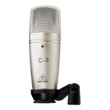 Microfone Behringer Condensador Profissional Para Estúdio C3