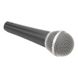 Microfone Com Fio Com Cabo De Tração, Grade De Malha De Aço,