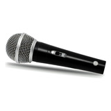 Microfone Com Fio Profissional Metal Cabo 5mts Sm-58